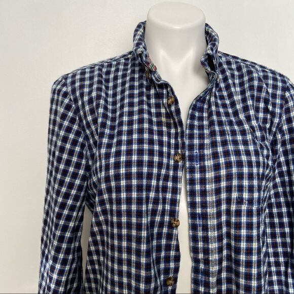 Boston Traders thick cotton plaid flannel - Picture 1 of 9